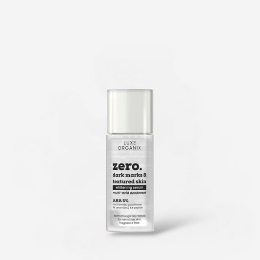 Luxe Organix Zero Dark Marks & Textured Skin Whitening Serum 50ml (FOR SENSITIVE SKIN) سيروم لوكس أورجانيكس لتفتيح البشرة وإزالة البقع الداكنة (للبشرة الحساسة)