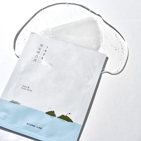 Round Lab Dokdo Water Gel Sheet Mask (1 Sheet) جولة لاب دوكدو المياه جل ورقة قناع