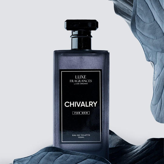 Luxe Organix Fragrances Chivalry for Men Eau de Toilette 100ml لوكس أورجانيكس فراجرانس الفروسية للرجال ماء تواليت 100 مل