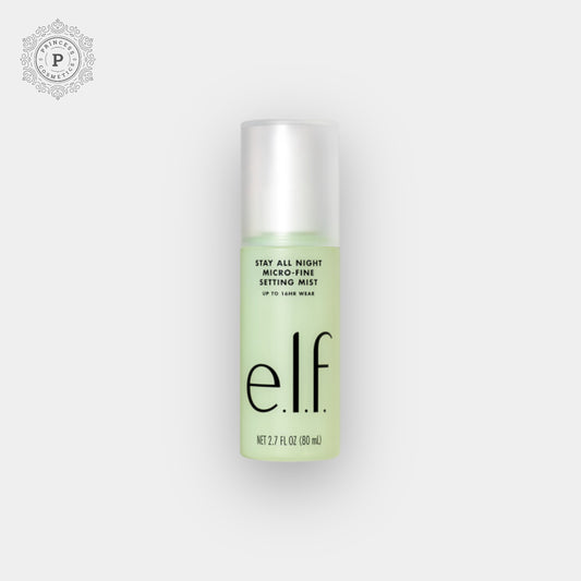 elf Cosmetics Stay All Night Micro-Fine Setting Mist 80ml. بخاخ تثبيت المكياج ستاي أول نايت مايكرو فاين من إيلف كوزماتيكس، 80 مل