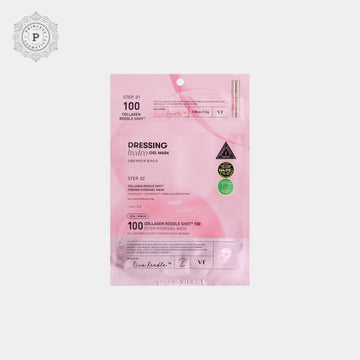 VT Cosmetics Collagen Reedle Shot 100 2Step Hydrogel Mask (1 Sheet) VT مستحضرات التجميل الكولاجين ريدل شوت 100 2Step قناع هيدروجيل