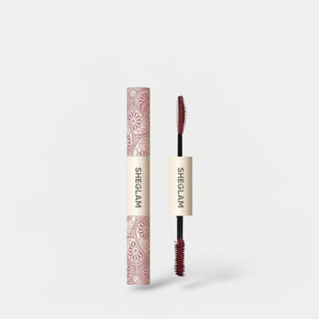 SHEGLAM All-In-One Volume & Length Waterproof Mascara - Burgundy شي جلام ماسكارا مقاومة للماء لتكثيف وإطالة الرموش - برغندي