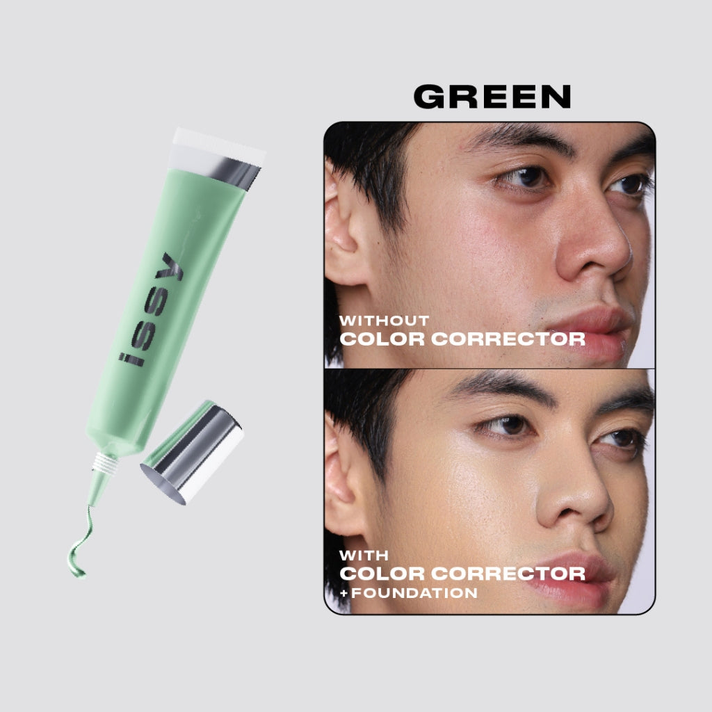 Issy Active Color Corrector - Green