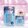 Elyzza Fish Tail Anime False Eyelashes. إليزا ذيل السمكة أنيمي الرموش الصناعية