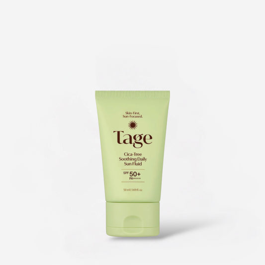 Tage Cica-Tree Soothing Daily Sun Fluid 50ml سائل تاغ سيكا تري المهدئ للاستخدام اليومي من الشمس