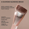 Real Techniques New Nudes H-Diamond Blending Brush ريال تكنيكس نيو نودز – فرشاة دمج إتش دايموند