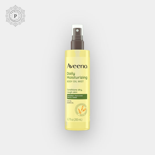 Aveeno Daily Moisturizing Body Oil Mist with Oat Oil 200ml. أفينو رذاذ زيت الجسم المرطب اليومي بزيت الشوفان 200 مل