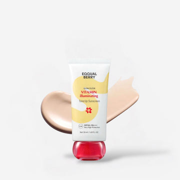 Eqqualberry Vitamin Illuminating Tone Up Sunscreen 50ml واقي الشمس إيكوالبيري فيتامين لتفتيح لون البشرة