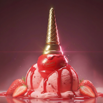 Amaran Gelato Very Berry Strawberry 100ml أماران جيلاتو فيري بيري فراولة