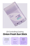 Isntree Onion Fresh Light Sun Stick 22g. عصا الشمس الخفيفة المنعشة بالبصل من إيسنتري، 22 جم