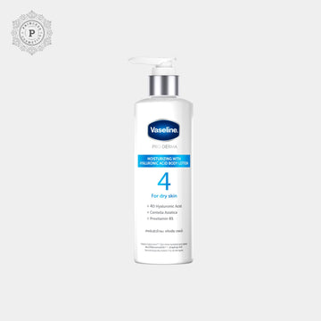 Vaseline PRO DERMA Moisturizing Hyaluronic Acid Body Lotion 250ml فازلين برو ديرما لوشن الجسم المرطب بحمض الهيالورونيك