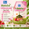 Yoko Matcha & Strawberry Spa Salt Body Scrub 350g مقشر الجسم بملح السبا بنكهة الماتشا والفراولة من يوكو