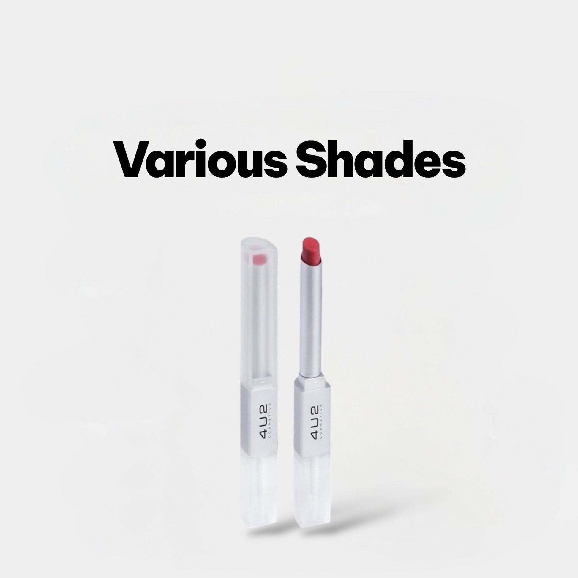 4u2 Better Half Duo Lip Matte & Gloss Slim 2in1 Lipstick 2.4g أحمر شفاه 4u2 أحمر شفاه لامع ومرطب بيتر هاف ديو سليم 2 في 1 - Princess Cosmetics Qatar