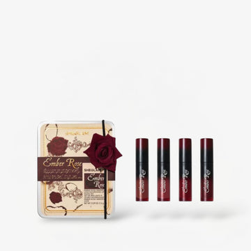 SHEGLAM Ember Rose Immortal Love Nourishing Lip Gloss Set شيغلام إمبر روز إيمورتال لوف – مجموعة ملمع شفاه مغذٍ