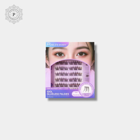 Mlen Diary Idol Glueless Falsies يوميات ملين أيدول تزييفات غراء