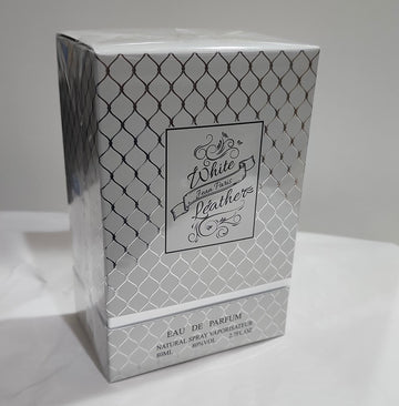 Jean Paris White Leather Eau De Parfum 80ml. جان باريس وايت ليذر أو دو بارفان 80 مل