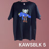 Characters Black TShirt. شخصيات تي شيرت أسود