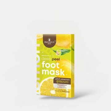 Precious Skin Lemon Deep Peel Foot Mask قناع القدمين بالليمون من بريشوس سكين ديب بيل ماسك