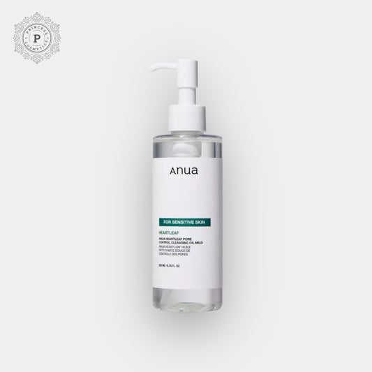 Anua Heartleaf Pore Control Cleansing Oil MILD 200ml أنوا هارت ليف زيت منظف للتحكم في المسام خفيف