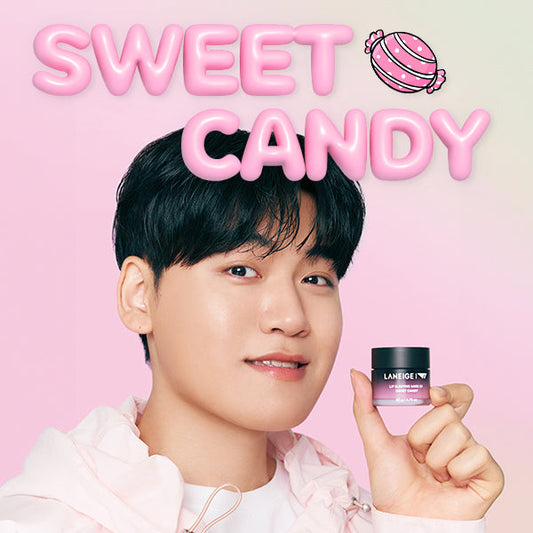 Laneige x T1 Limited Lip Sleeping Mask 20g - Sweet Candy لانيج × T1 قناع نوم الشفاه المحدود - حلوى حلوة