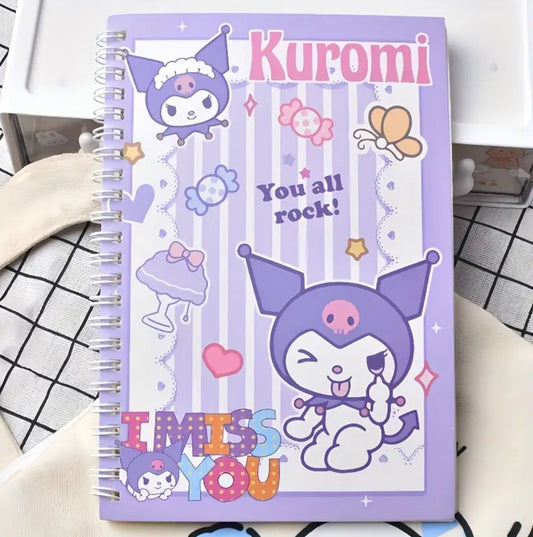 Sanrio Spiral Notebook. سانريو دوامة دفتر