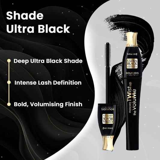 Bourjois Twist Up The Volume Ultra Mascara بورجوا تويست أب ذا فوليوم ألترا ماسكارا