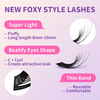 Elyzza Enjoy Foxy Eyes Charming False Eyelashes. إليزا إنجوي فوكسي عيون ساحرة رموش صناعية