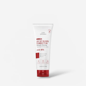 Luxe Organix DermaPRO 2in1 KP Bumps Corrector Smooth Restore Treatment Lotion 200ml لوشن علاجي لتنعيم البشرة وتجديدها من لوكس أورجانيكس ديرما برو 2 في 1