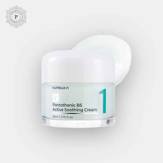 Numbuzin No.1 Pantothenic B5 Active Soothing Cream 80ml. كريم نومبوزين رقم 1 بانتوثينك B5 النشط المهدئ 80 مل