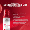 Luxe Organix Hypochlorous Acid 0.02% Clear Skin Defense Antibacterial Mist 100ml بخاخ لوكس أورجانيكس المضاد للبكتيريا بحمض الهيبوكلوروس 0.02%، 100 مل