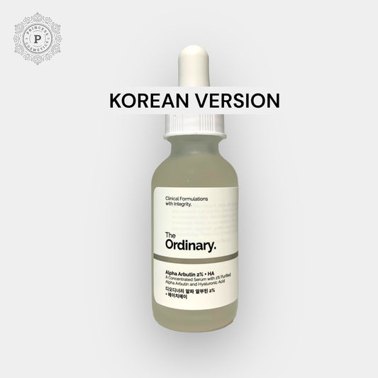 The Ordinary ألفا أربوتين 2% + HA 30 مل (النسخة الكورية)