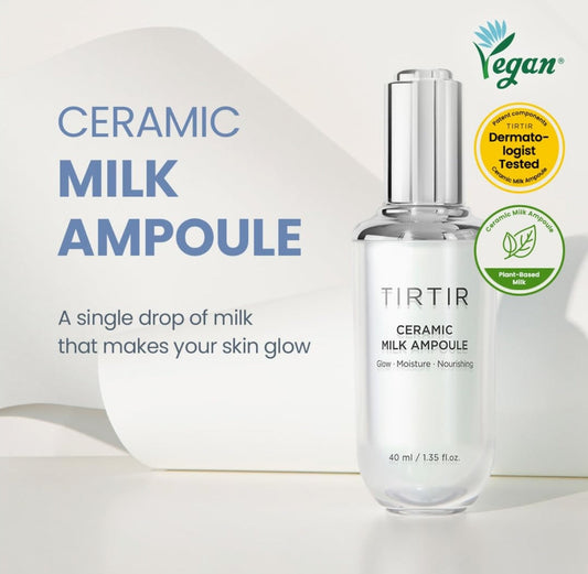 Tirtir Ceramic Milk Ampoule 40ml أمبولة حليب سيراميك تيرتير