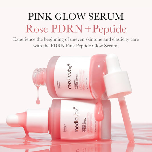 Medicube PDRN Pink Peptide Serum 30ml مصل الببتيد الوردي ميديكوب PDRN