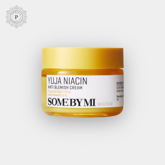 Somebymi Yuja Niacin Anti-Blemish Cream 60g. سومبيمي يوجا نياسين كريم مضاد للعيوب