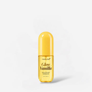 Medicube Glow Vanilla Hair & Body Fragrance Mist 30ml - TRAVEL SIZE معطر للجسم والشعر برائحة الفانيليا من ميديكوب جلو، حجم مناسب للسفر