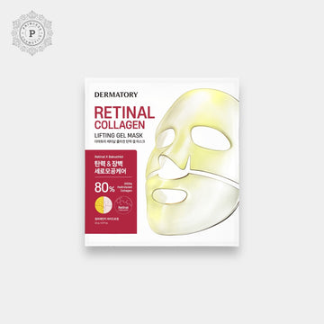 Dermalogy Retinal Collagen Lifting Gel Mask (1 Sheet) قناع جل رفع الكولاجين الشبكي للجلدية