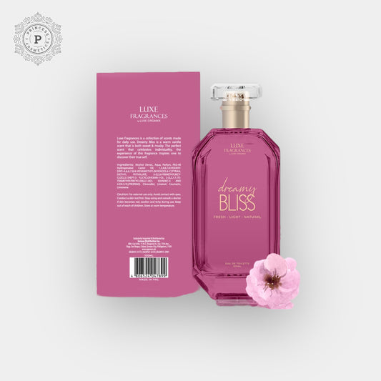 Luxe Organix Fragrances Dreamy Bliss EDT 100ml لوكس أورجانيكس فراجرانز دريمي بليس EDT 100 مل