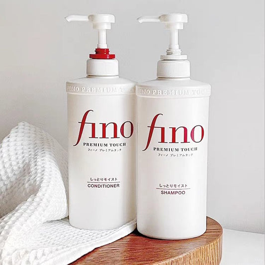 Shiseido Fino Premium Touch Shampoo 550ml. شامبو شيسيدو فينو بريميوم تاتش