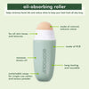 Eco Tools Reusable Oil-Absorbing Roller Mattifying Stone إيكو تولز – رولر حجر مطفّي قابل لإعادة الاستخدام لامتصاص الزيوت