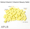 APLB Retinol Vitamin C Vitamin E Beauty Tablets (30 Tablets) APLB ريتينول فيتامين سي فيتامين ه أقراص الجمال