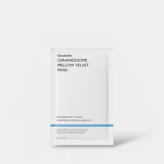 Genabelle Ceramidesome Mellow Velvet Mask (1 Sheet) قناع جينيبيل سيراميد المخملي الناعم