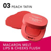 Bourjois Macaron Melt Lip & Cheeks Flush بورجوا ماكارون ميلت – أحمر خدود للشفاه والخدود