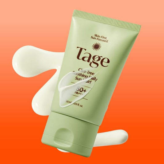 Tage Cica-Tree Soothing Daily Sun Fluid 50ml سائل تاغ سيكا تري المهدئ للاستخدام اليومي من الشمس
