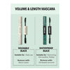 SHEGLAM All-In-One Volume & Length Waterproof Mascara شيغلام ماسكارا مقاومة للماء لتكثيف وإطالة الرموش – الكل في واحد