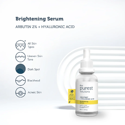 The Purest Solutions Brightening Serum 30ml. تا بيرست سولوسن سيروم تفتيح 30 مل