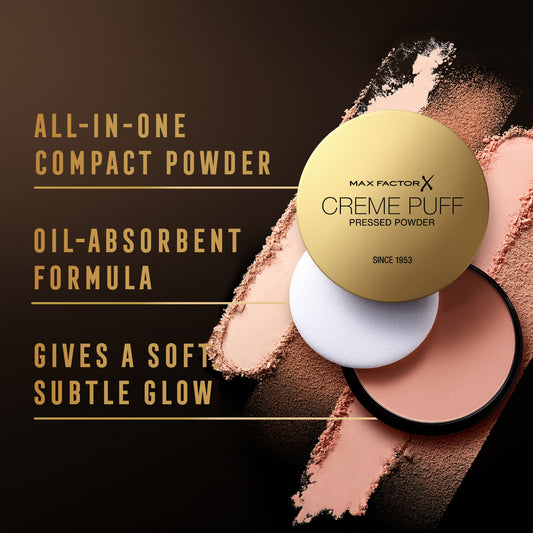 Max Factor Creme Puff Pressed Powder ماكس فاكتور كريم باف – بودرة مضغوطة