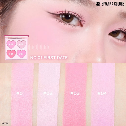 Sivanna Colors Lover’s Beat Palette لوحة ألوان سيفانا كولورز لافرز بيت