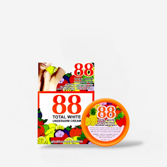 88 Total White Underarm Cream 35g كريم 88 توتال وايت لتفتيح منطقة الإبط - Princess Cosmetics Qatar