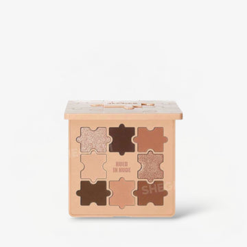 SHEGLAM Jazy Jigsaw Eyeshadow Palette - Hued In Nude شيغلام جازي جيغسو باليت ظلال العيون - هويد إن نود