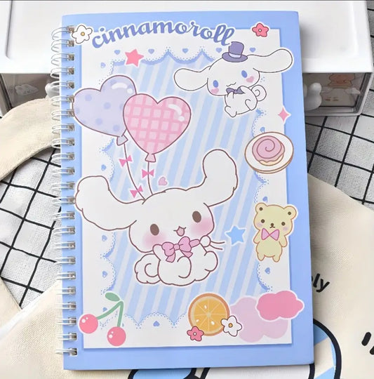 Sanrio Spiral Notebook. سانريو دوامة دفتر